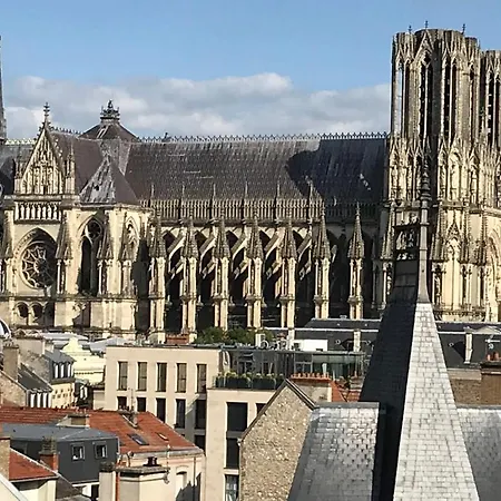 Centre - Vue Cathedrale - 33 Apartman Reims